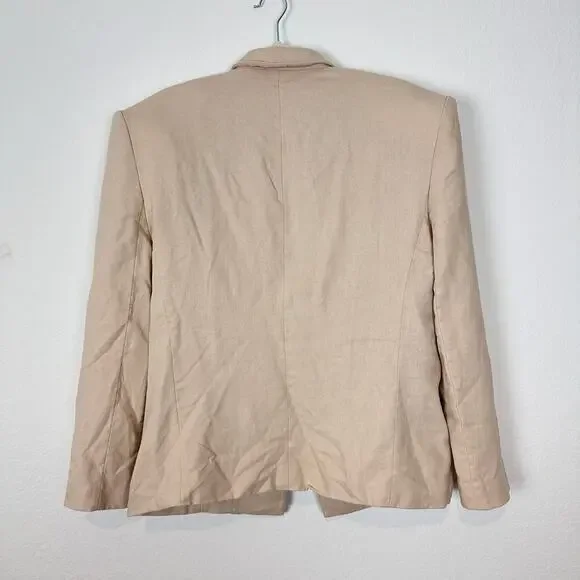 Bronx and Branco Capri Blazer in Beige Size Medium